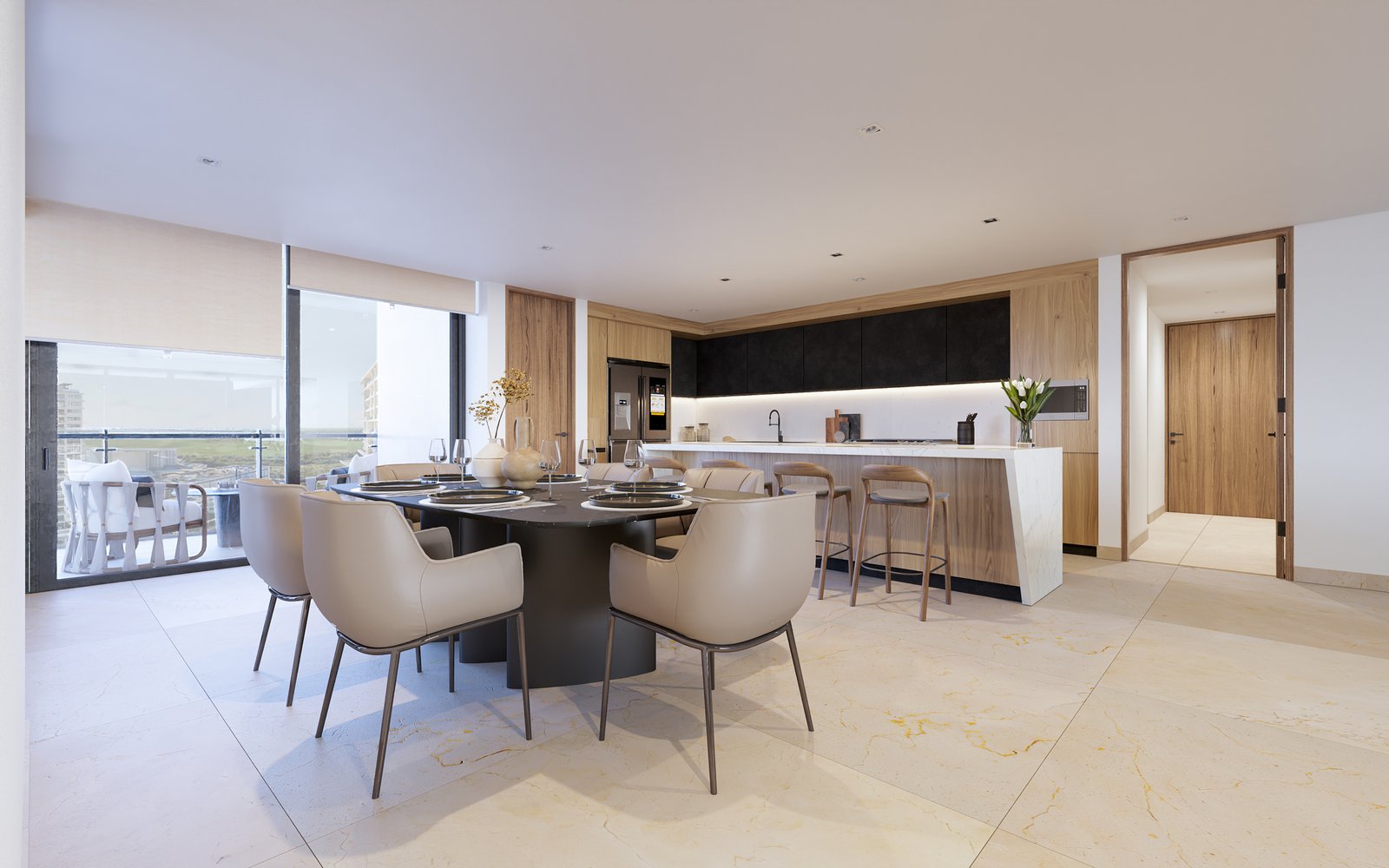 Dining room - kitchen VELLMARI