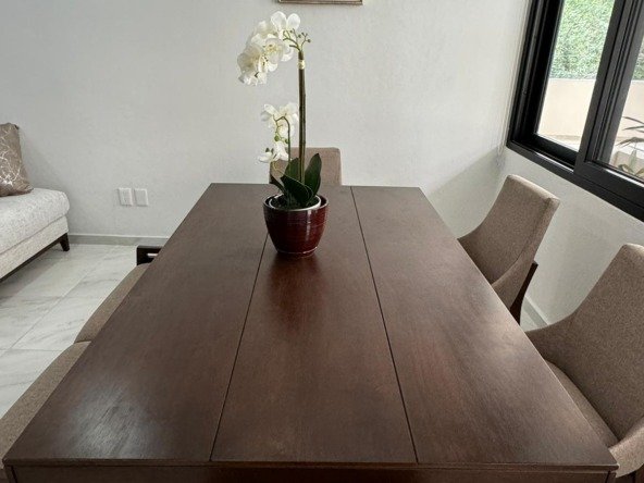 Apartment for sale in Cancún in SM 09 on Av. Bonampak, dining room