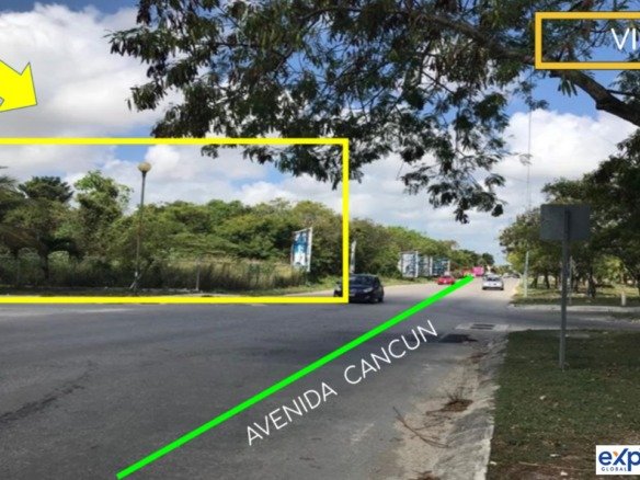Terreno Comercial en venta en SM 521 Cancún