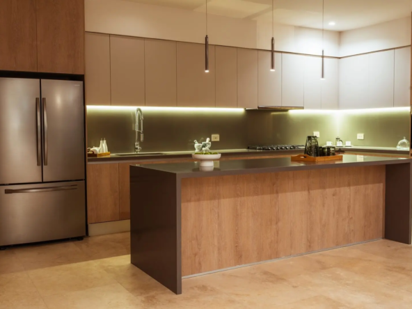 CONDO FOR SALE IN PUERTO CANCUN - ALBA MARINA KITCHEN