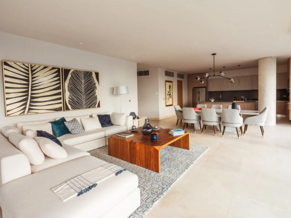 CONDO FOR SALE IN PUERTO CANCUN - ALBA MARINA DINING ROOM