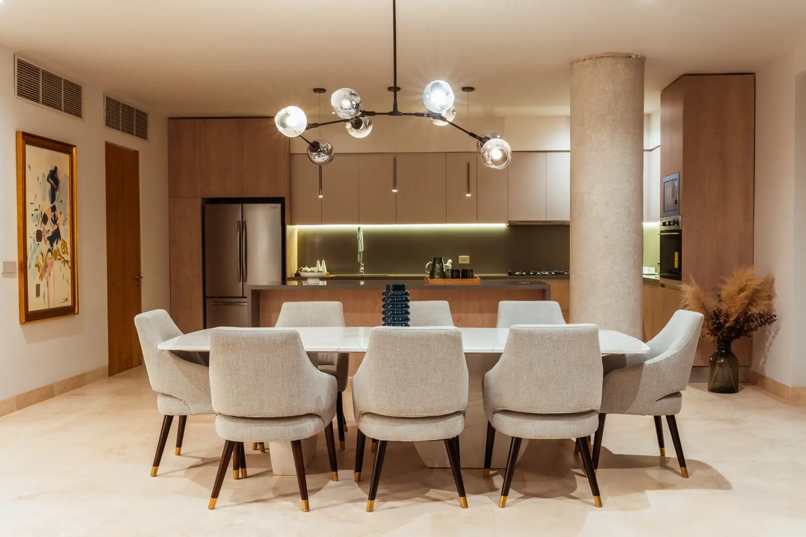 PUERTO CANCUN - APARTMENT FOR SALE ALBA MARINA DINING ROOM