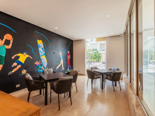 PUERTO CANCUN - APARTMENT FOR SALE ALBA MARINA GAME ROOM