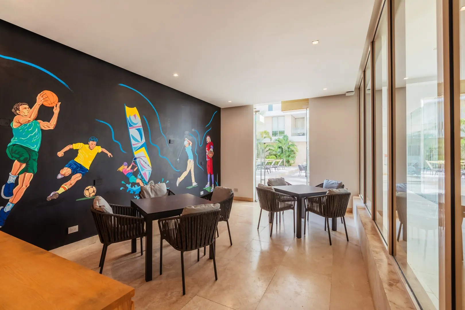 PUERTO CANCUN - APARTMENT FOR SALE ALBA MARINA GAME ROOM