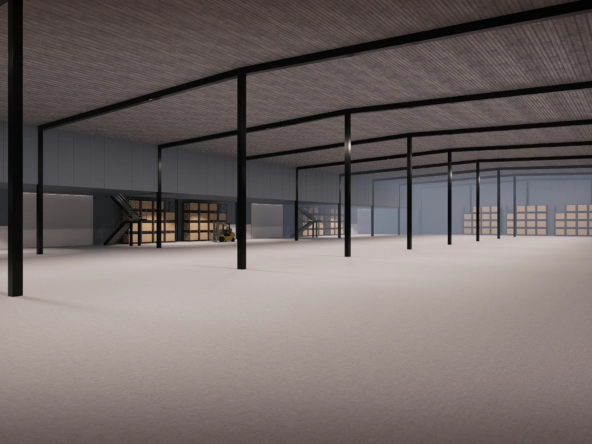 Interior Bodega Mezzanine Interior