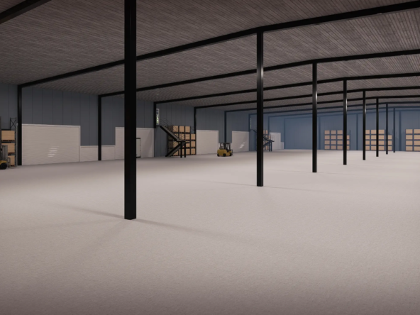 Interior Warehouse Mezzanine Exterior